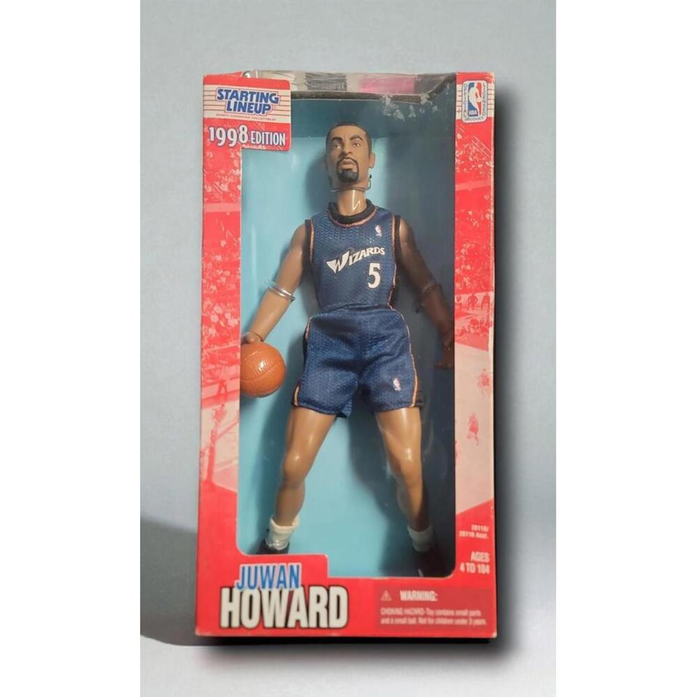 1998 Edition Juwan Howard Washington Wizards Action Figure